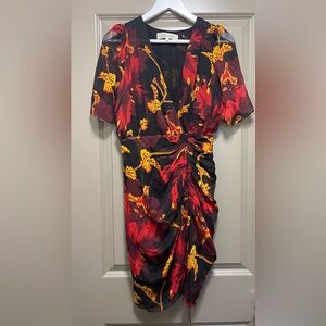 Diane Von Furstenberg short sleeve mini dress